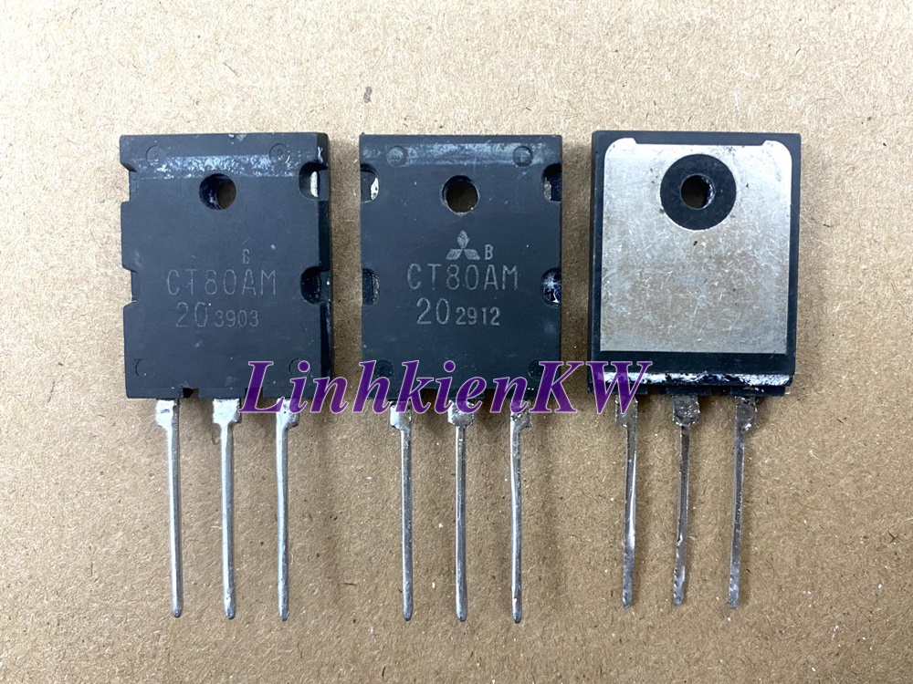 IGBT Kênh-N CT80AM CT80 80A 1000V Bóc Máy Chân Dài.