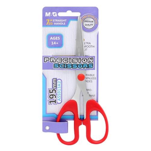Kéo văn phòng / Kéo cắt giấy M&G 170mm ASS913A1, Thép SK5 Nhật Bản