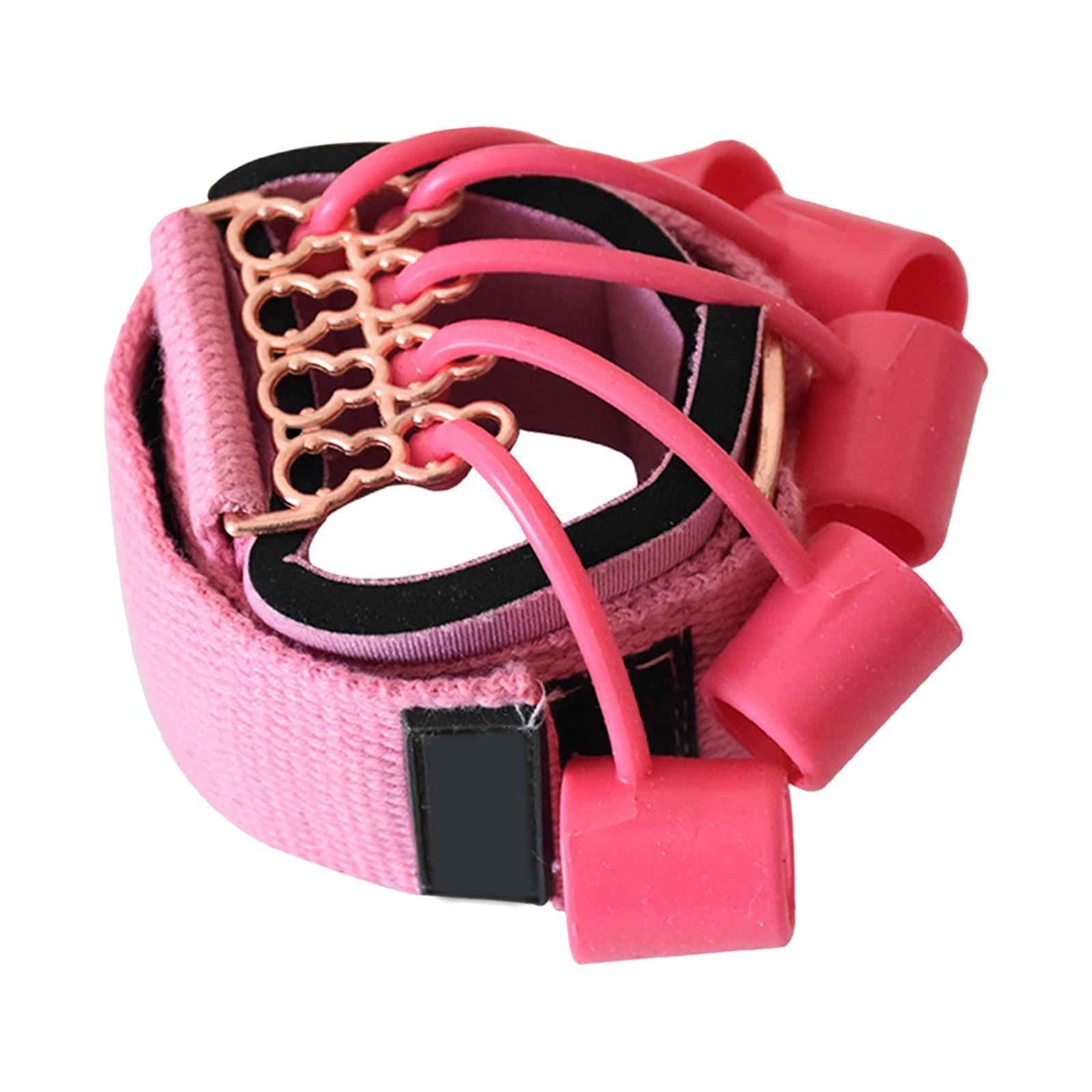 Grip Strengthener Finger Resistance Band Fitness Finger Exerciser Stretcher for Pianist