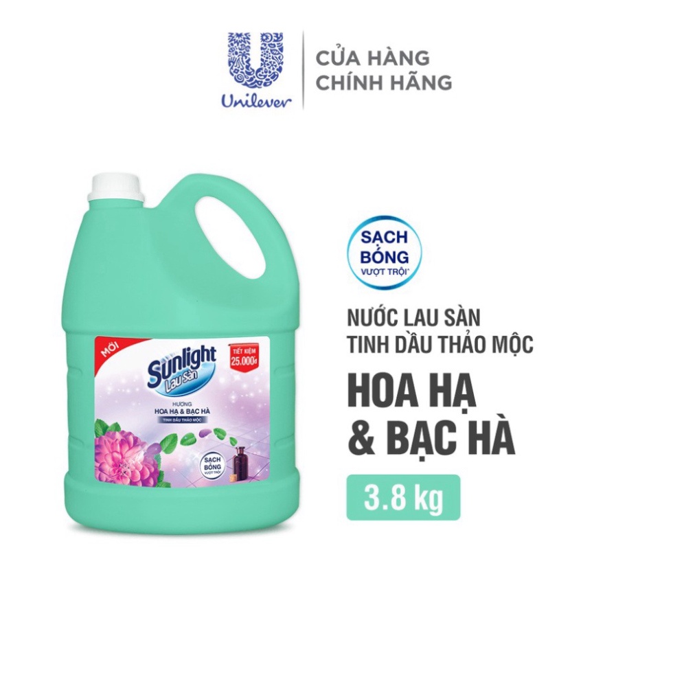 Sunlight NLS Tinh dầu thảo mộc Hoa Hạ Bạc Hà 3,6kg