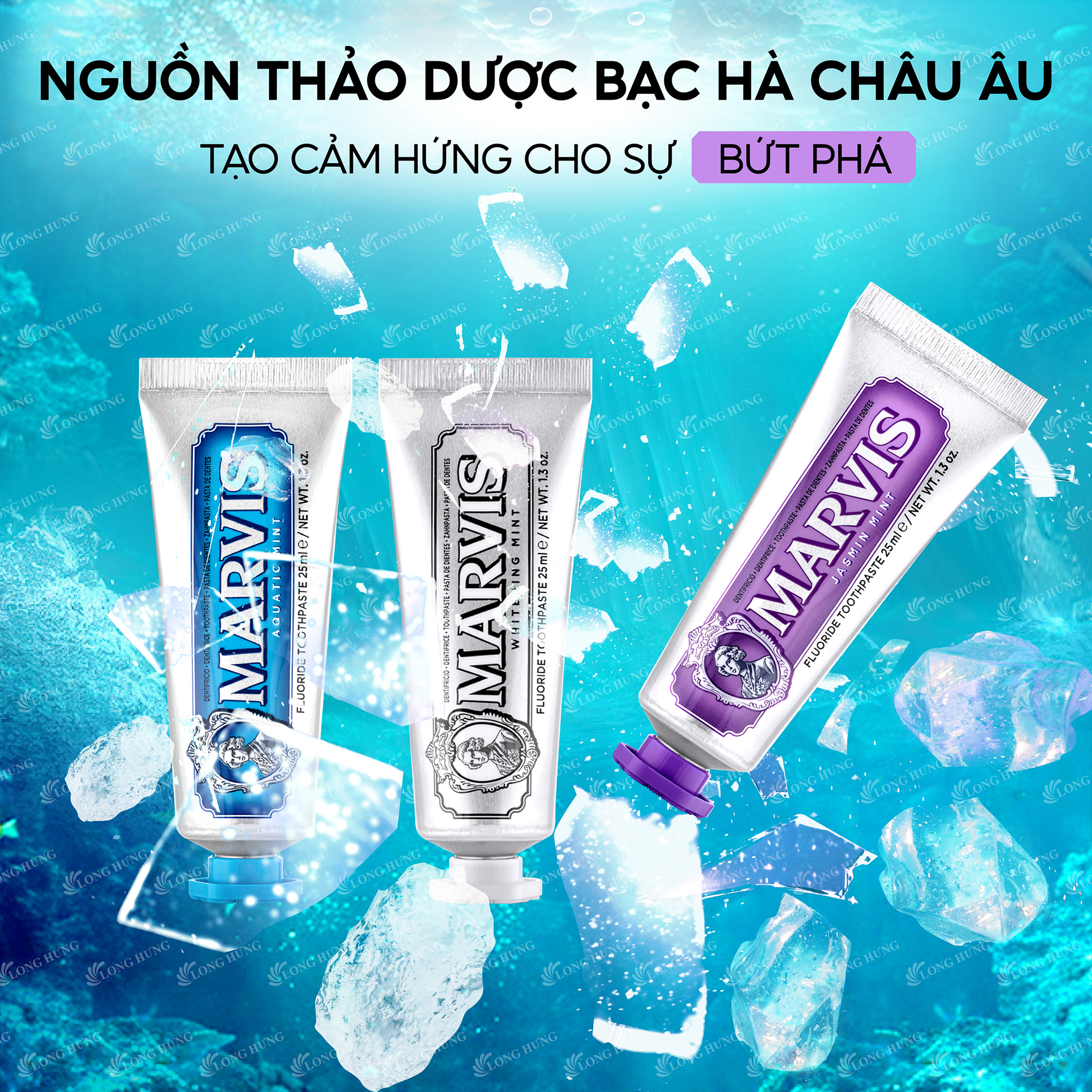Kem đánh răng Marvis (10ml/25ml) - Hàng chính hãng