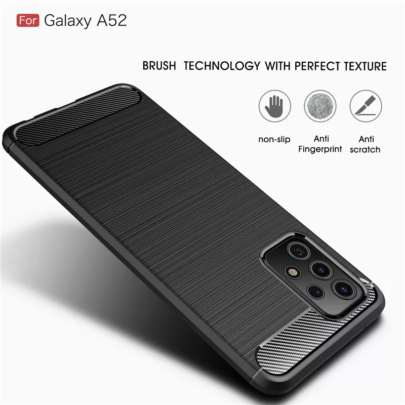 Ốp lưng chống sốc vân kim loại cho Samsung Galaxy A52 / Galaxy A52s 5G hiệu Likgus - Hàng nhập khẩu