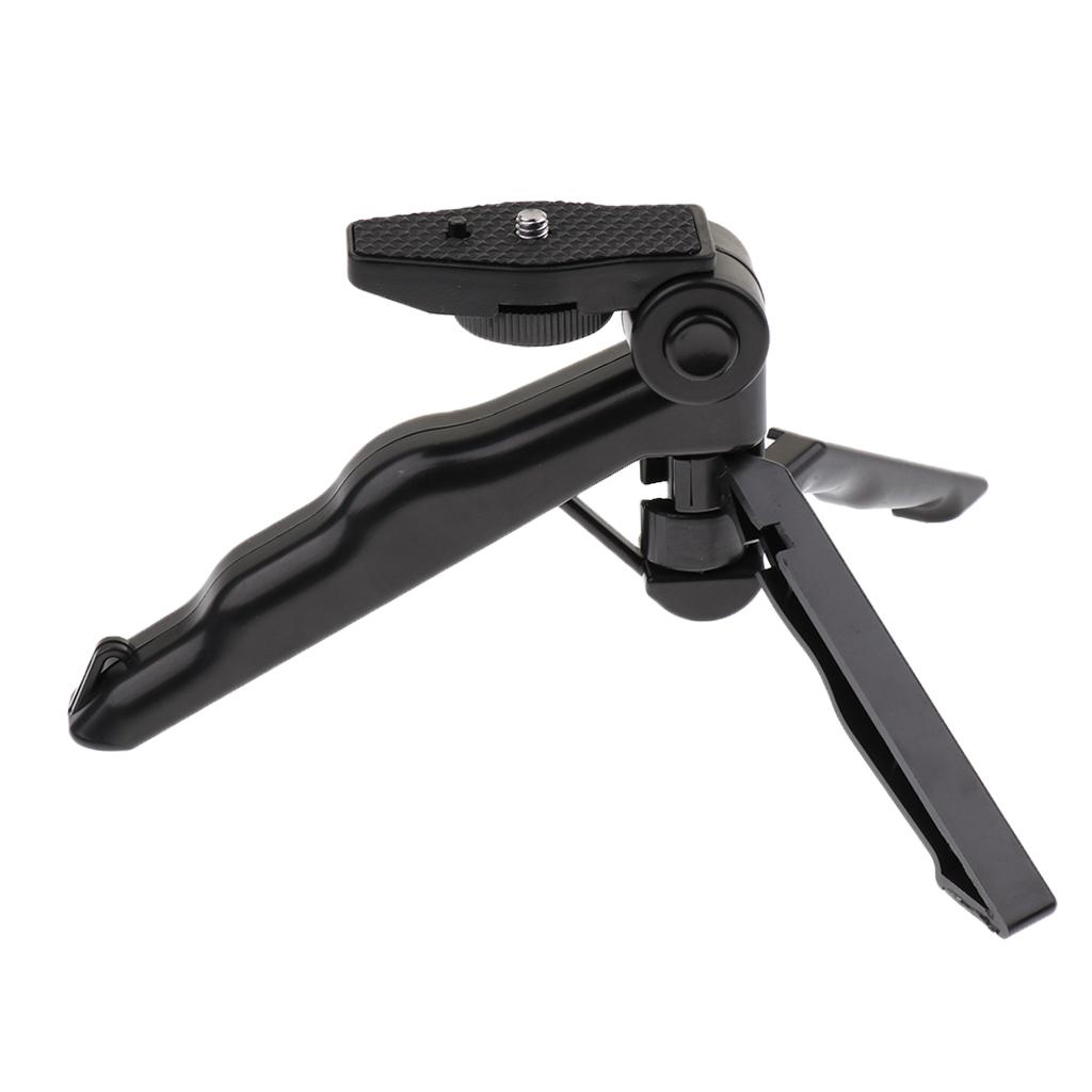 Hilabee 2 Trong 1 Gấp Di Động Chân Đế Tripod Giá Đỡ Cầm Tay Tay Cầm Cho Gopro Hero 5 4 3 +