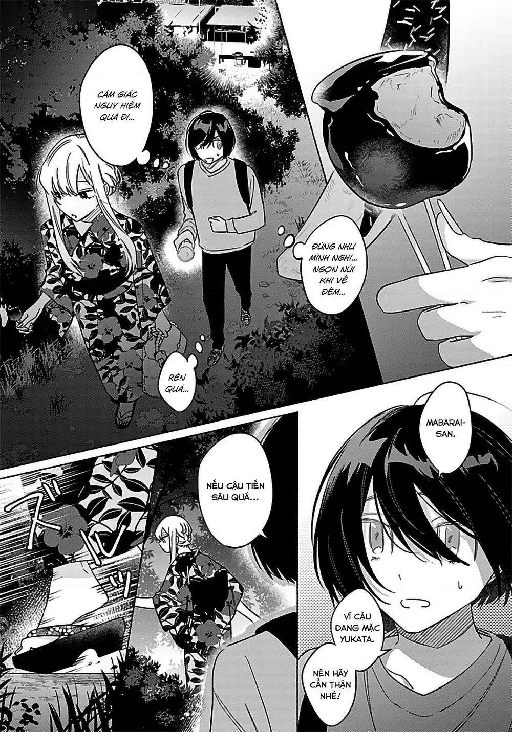 mabarai-san cố gắng săn tôi! chapter 15 8