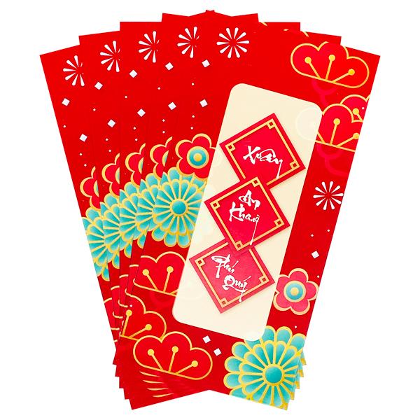 Bộ 5 Bao Lì Xì Tết Bính Ngọ 2026 - Blueangel CC4