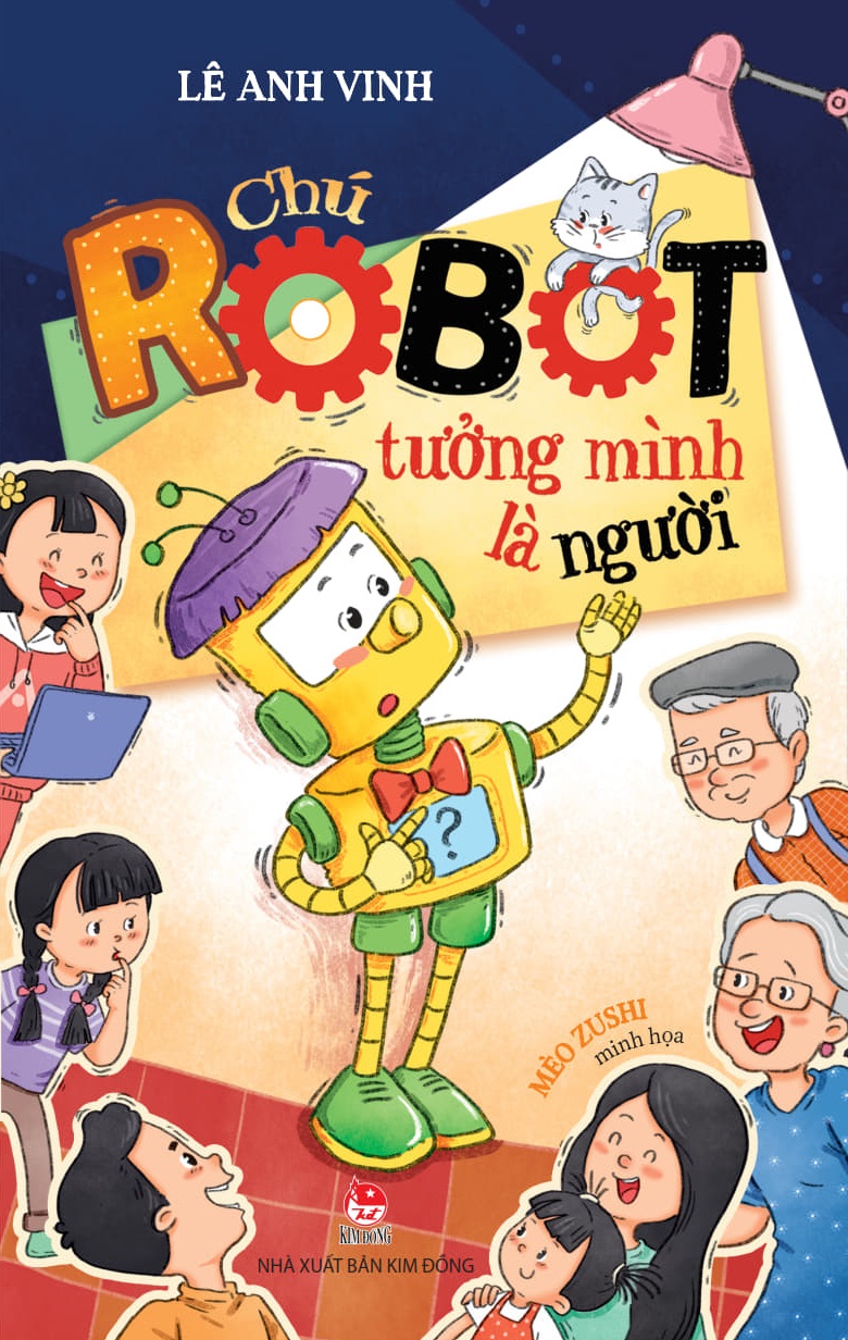 Sách Chú Robot Tưởng Mình Là Người