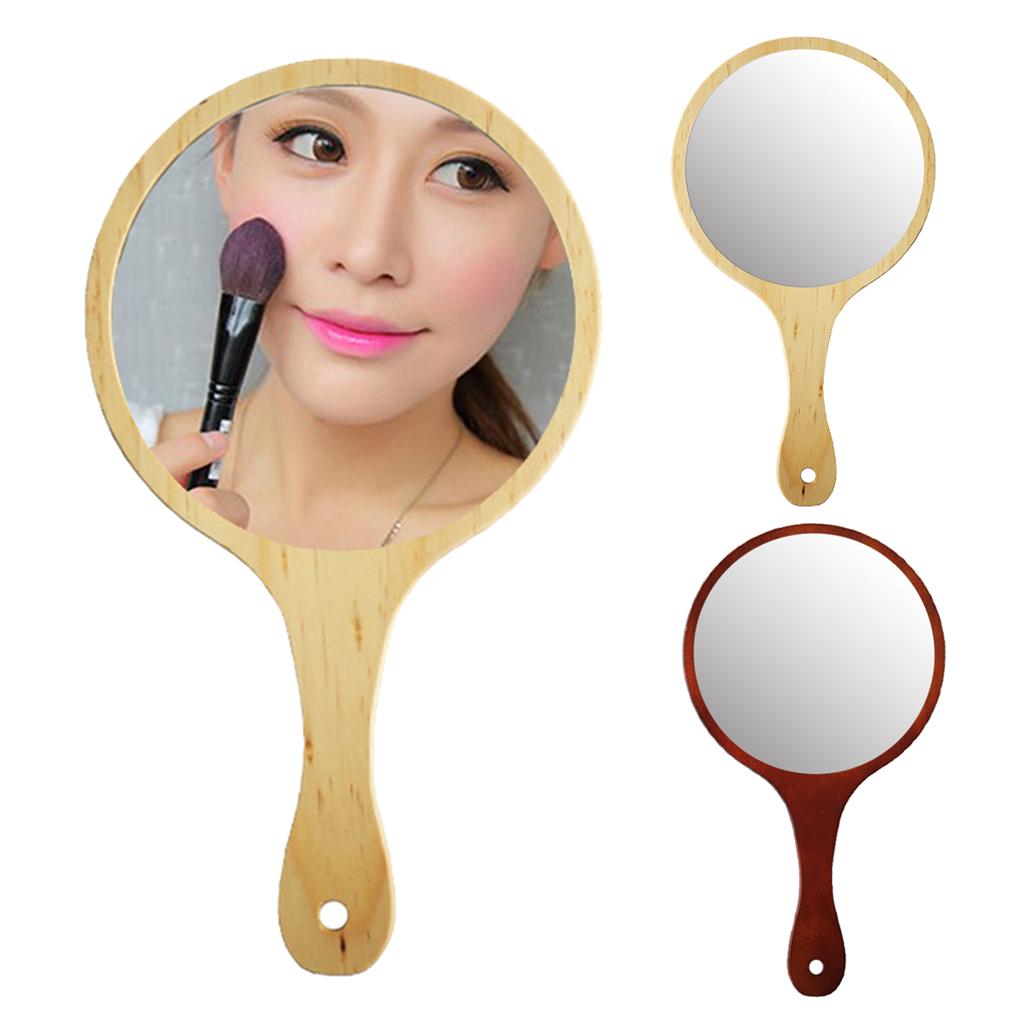 Gương Bằng Gỗ Bền Cho Nữ Trang điểm Hình Xăm Làm đẹp