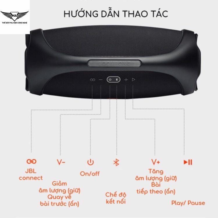 Loa bluetooth BOOMBOX công suất 30W bass căng,loa nghe nhạc bluetooth xách tay, cao cấp, chống nước - KARPINO