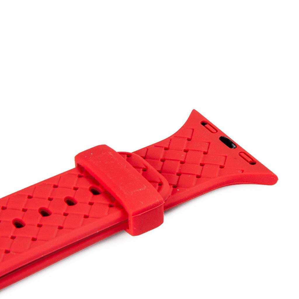 Silicone Watch Band Non-toxic/Anti-sweat/Waterproof Strap with Buckle for Apple Watch 4