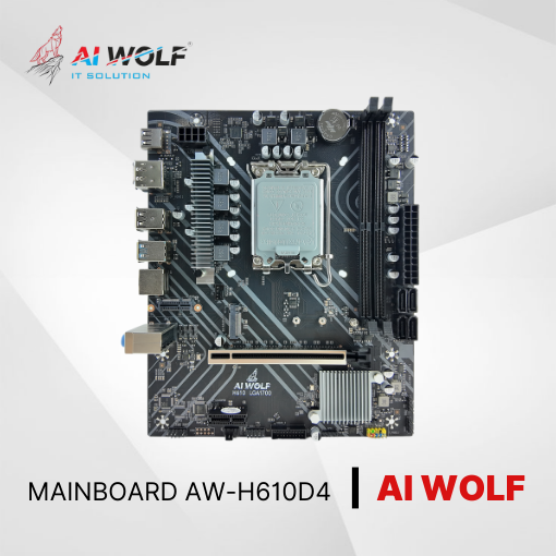 Bo Mạch Chủ Mainboard AIWOLF H610 D4 Socket LGA1700 – Hàng Chính Hãng