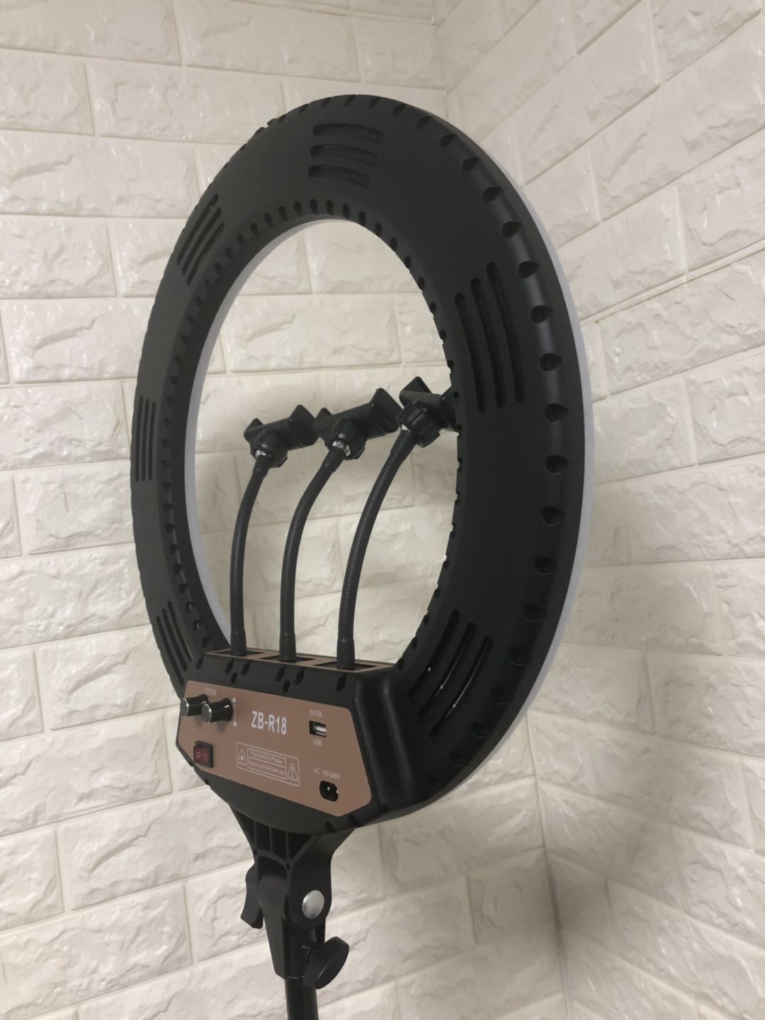 Đèn livestream 45Cm, Đèn Led Trợ Sáng, Chiếu Sáng Studio, Makeup, Quay Phim , Chụp Ảnh, Livetream, Selfie, Xăm nghệ thuật, Kèm Kẹp Điện Thoại Tùy Chỉnh