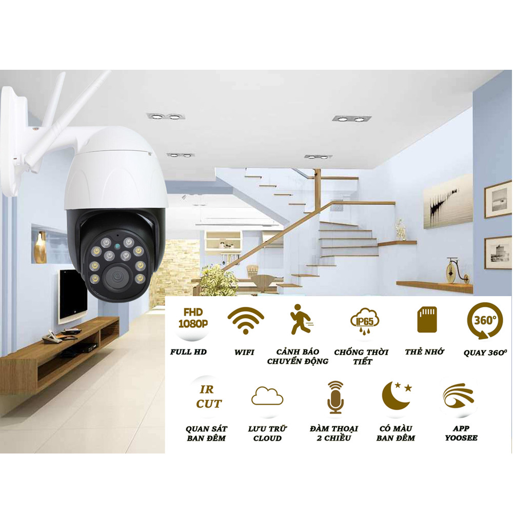 Camera IP Wifi Ngoài trời Yoosee GW-D10s