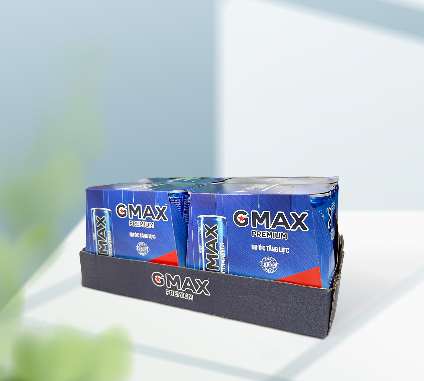 [MUA 5 TẶNG 1] Nước tăng lực Gmax Premium vị Classic (250ml x 6)