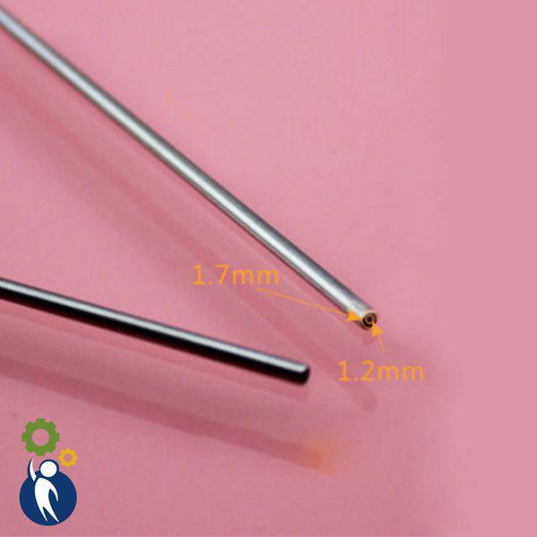 Ống Nhôm 3mm Lỗ 2mm Dài 20cm