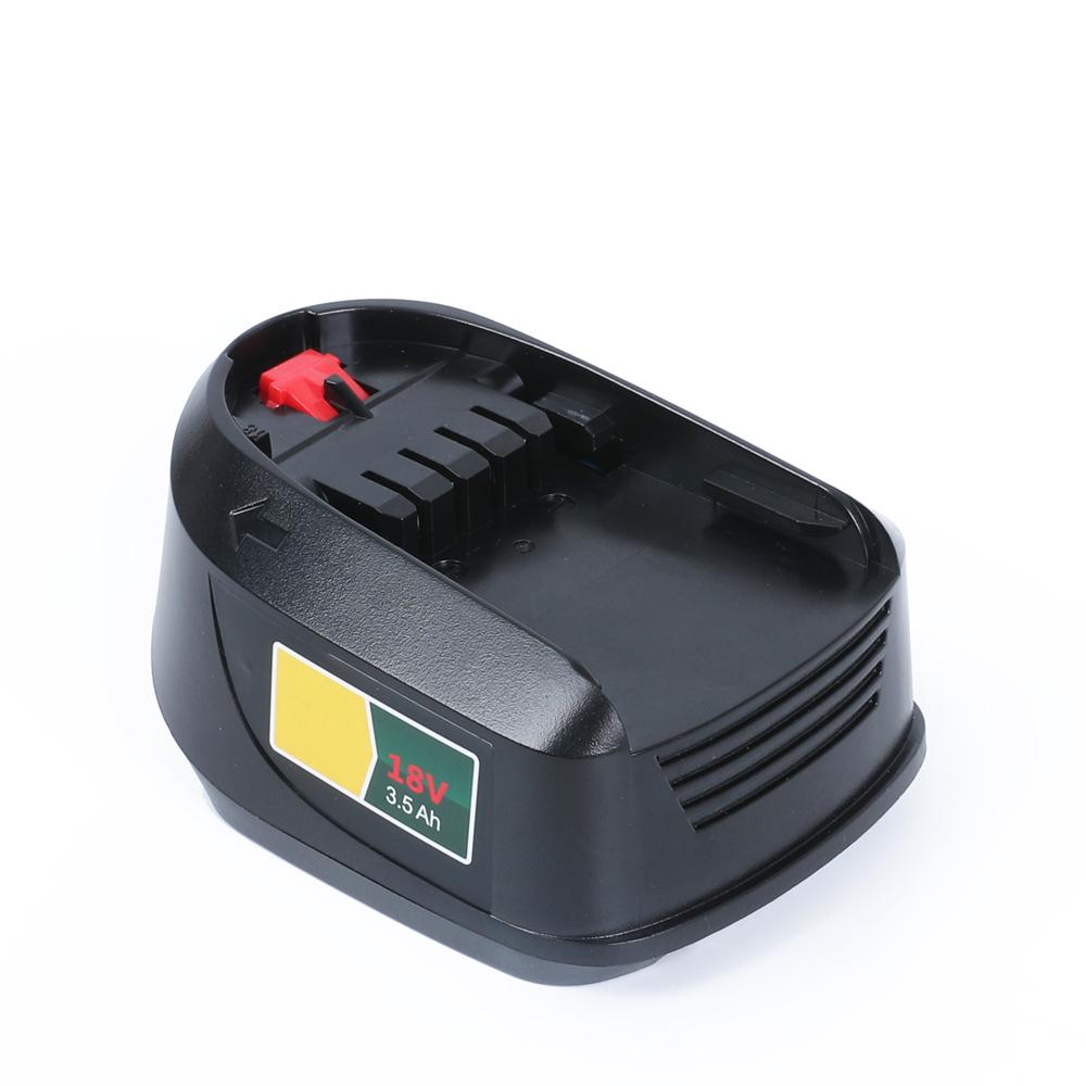 2 gói Bộ pin Lithium-Ion 18V 3500mAh mới cho Power4All PBA 18V cho Dụng cụ làm vườn và gia đình Bosch 18V Màu sắc: Đen