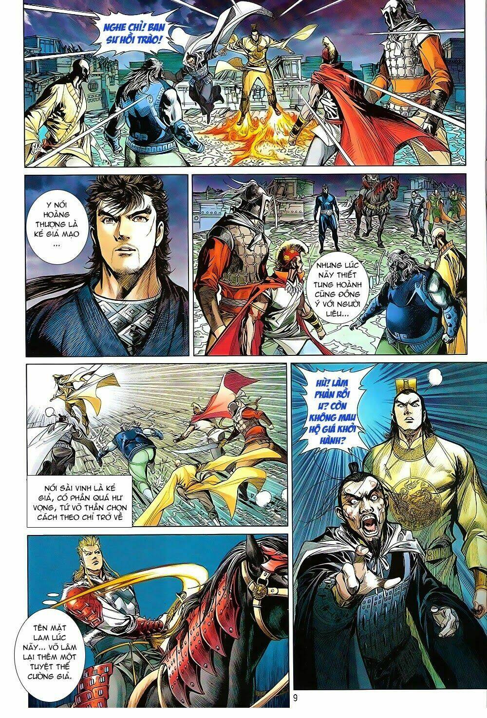 thiết tướng tung hoành (cựu tác) chapter 91 8