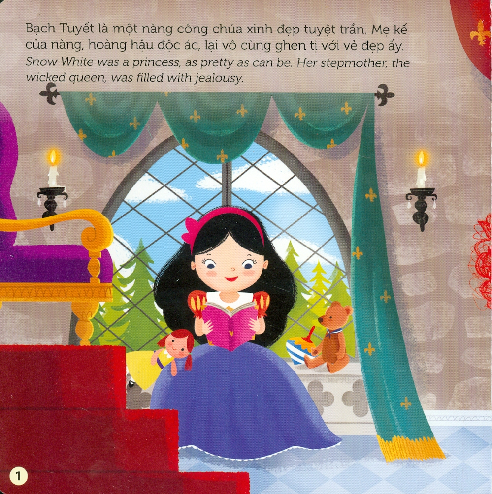 Sách chuyển động - First stories - Nàng Bạch Tuyết - Snow White