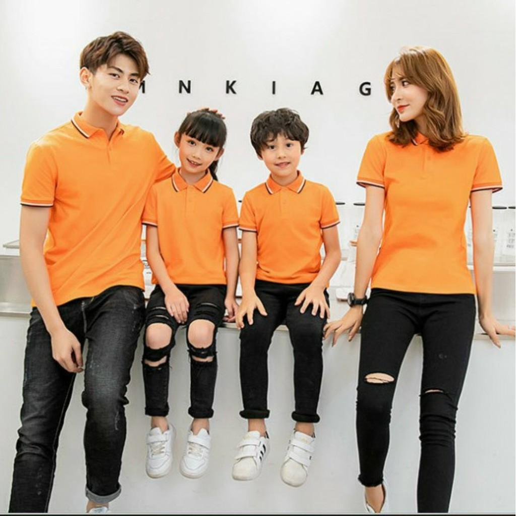 ÁO GIA ĐÌNH CÓ CỔ chất liệu cotton co giãn tốt loại 1 cực kỳ hot trend
