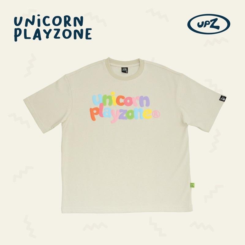 UPZ Áo Thun In Unicorn Play Zone Bảy Màu