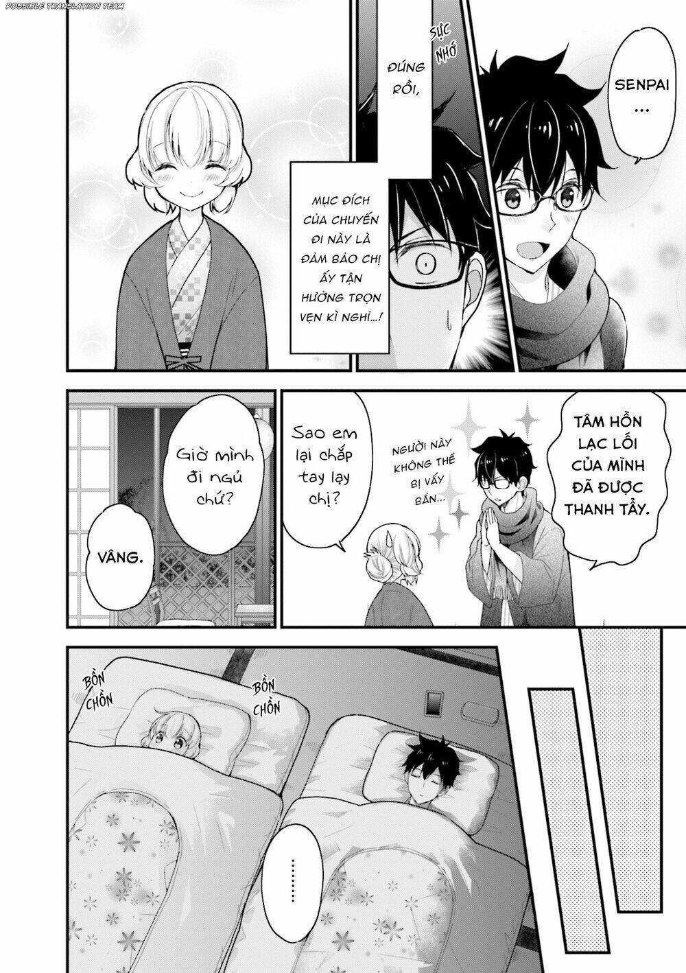 senpai kiêm bạn gái nhỏ nhắn của tôi rất dễ thương chapter 8 10