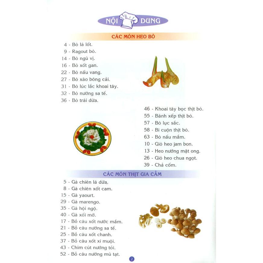 Sách - Trọn Bộ Các Món Ngon Điểm Tâm - Đãi Tiệc - Dân Dã - Ngày Chủ nh ật -Bánh & Các Món Tráng Miệng - Món Ăn Hàng Ngày