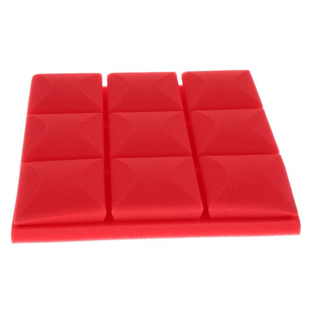 6 Pcs Sound Absorption Foam Panel Studio Soundproofing Foam for KTV