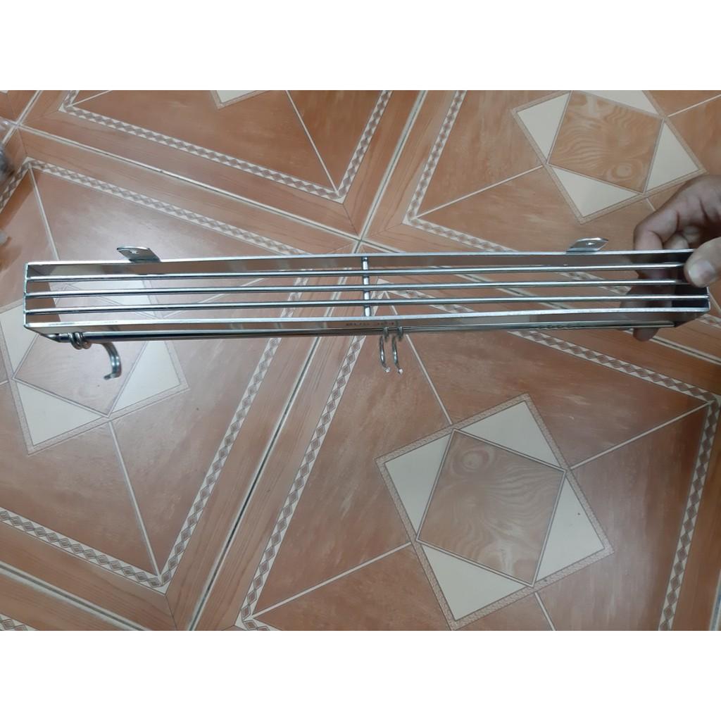 Kệ máng dao kéo treo tường ,treo thớt ,treo xoang gắn tường INOX 304 dài 40cm