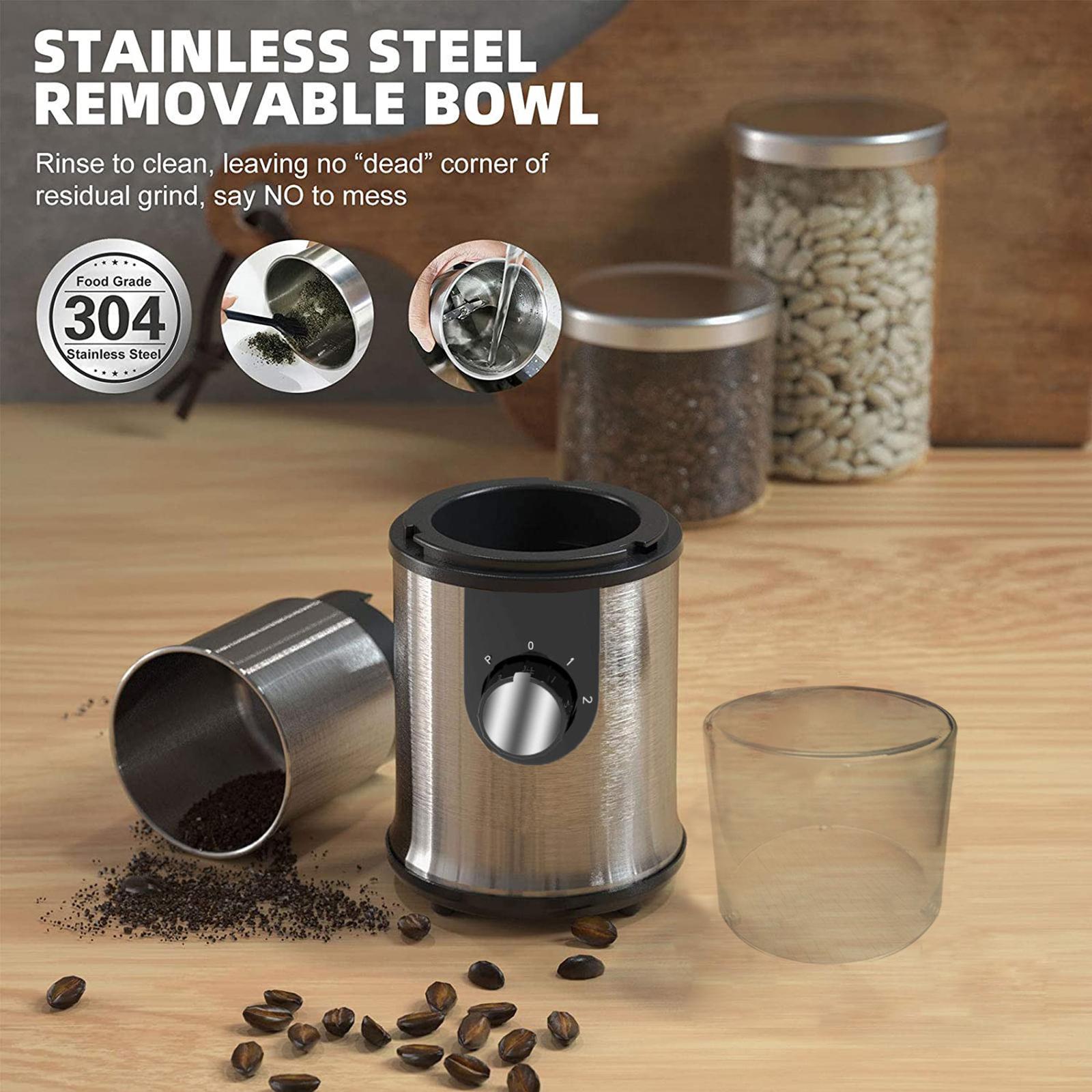 Coffee Grinding machine Mill with Removable Bowl for Home Kitchen