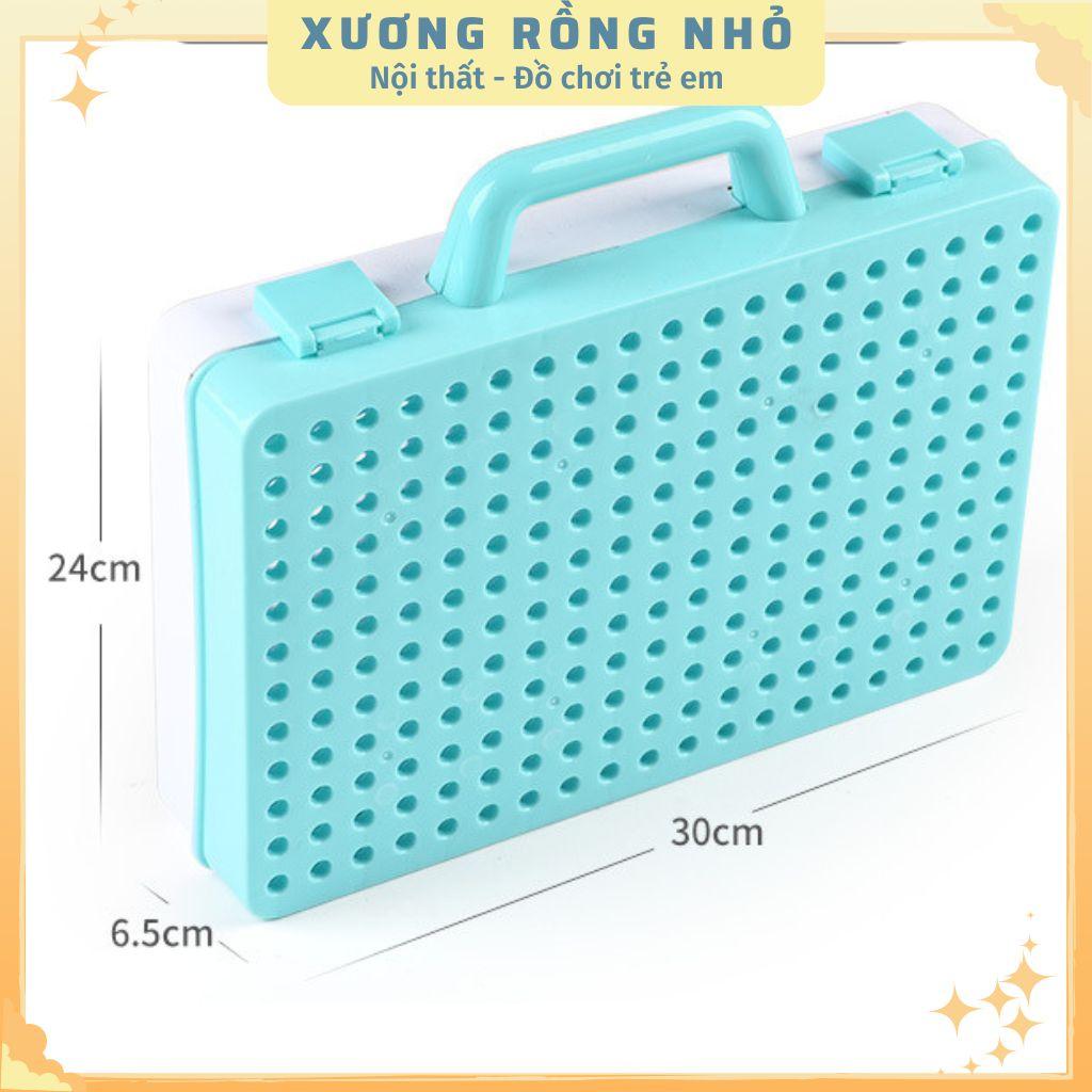 Đồ chơi trí tuệ lắp ráp bắt ốc vít, bộ lắp ghép sáng tạo building block,set gồm cả máy bắt vít và tua vít, hàng đẹp