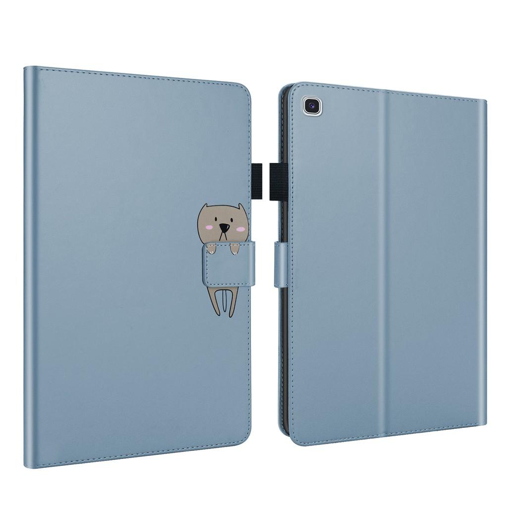 Bao dao máy tính bảng PU viền Silicon mềm cho SAMSUNG GALAXY TAB S6 LITE 10.4" SM-P610 SM-P615
