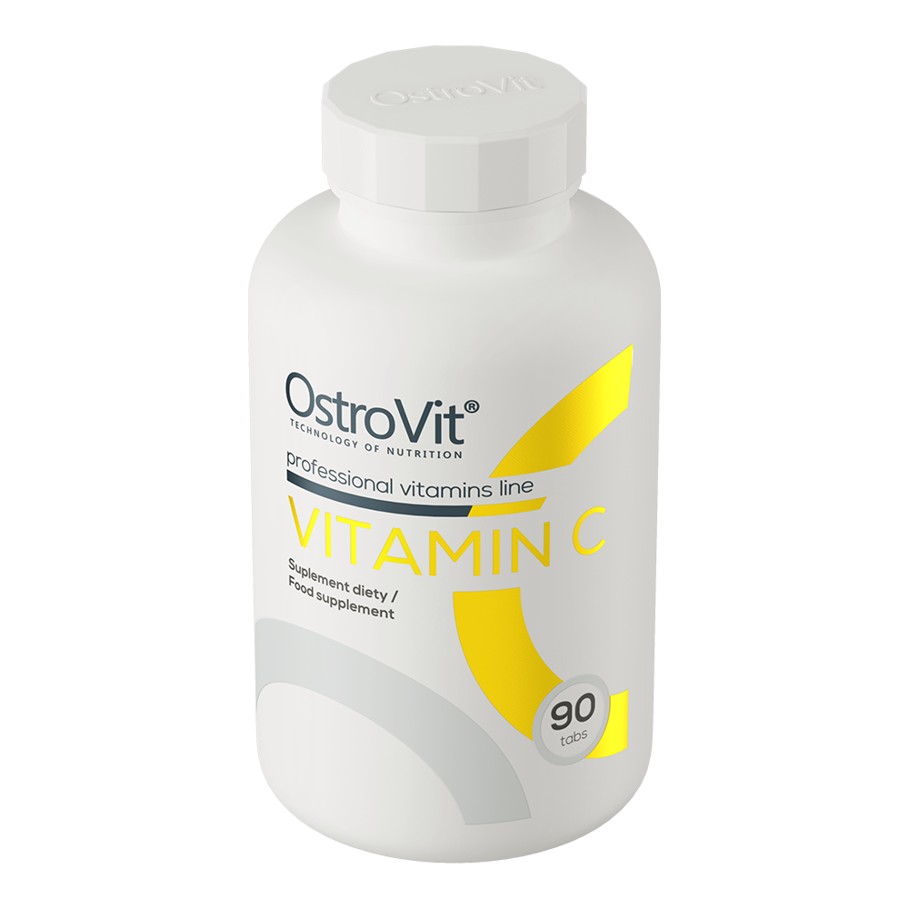Ostrovit Vitamin C 500mg - 90 viên - Hỗ Trợ Hệ Miễn Dịch, Mờ Thâm, Sáng Da, Tăng Cường Sức Đề Kháng