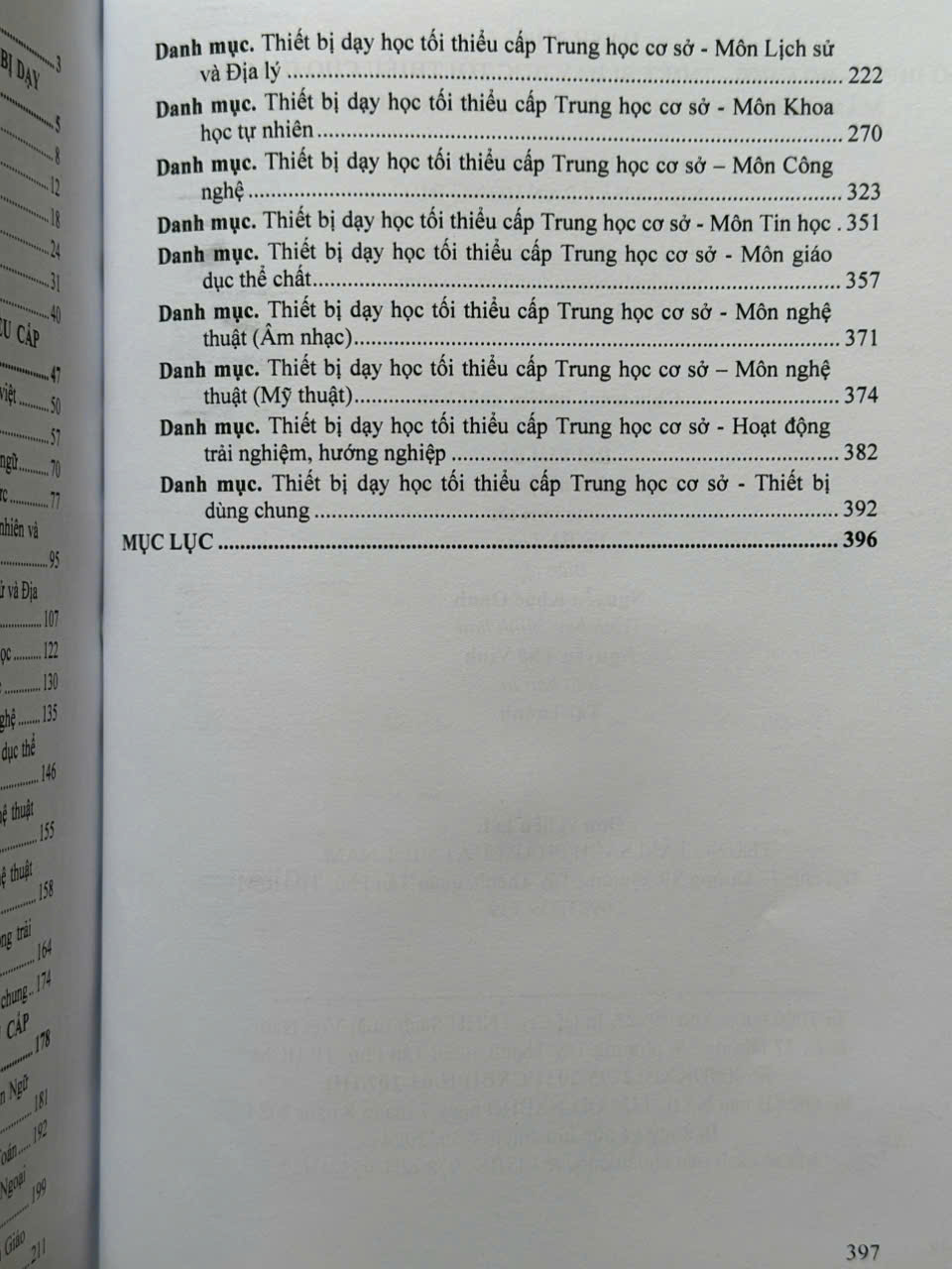 Sách Danh Mục Đồ Dùng, Đồ Chơi, Thiết Bị Dạy Học Tối Thiểu Cho Giáo Dục Mầm Non, Cấp Tiểu Học Và Trung Học Cơ Sở (V2518T)