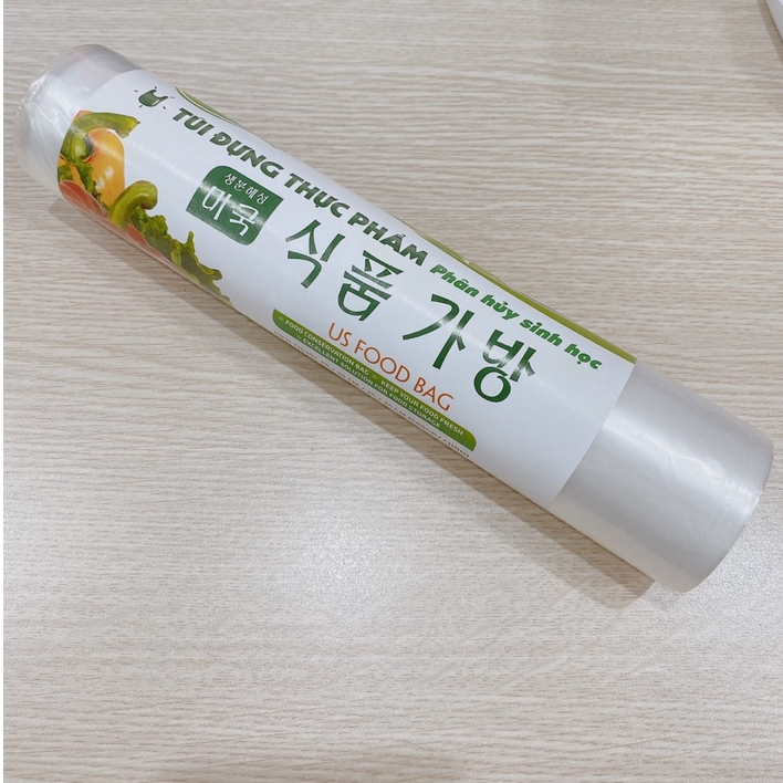 Túi Đựng Thực Phẩm Nhiều Kích Cỡ, Túi Bọc Thực Phẩm Tự Hủy Sinh Học Tiện Lợi, Sạch Sẽ