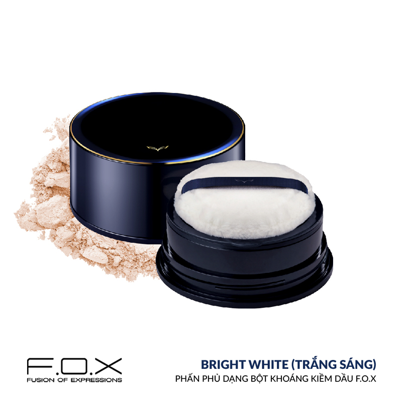 Phấn Phủ  FOX  Dạng Bột Khoáng Kiềm Dầu Sheer Finish Loose Powder 25g