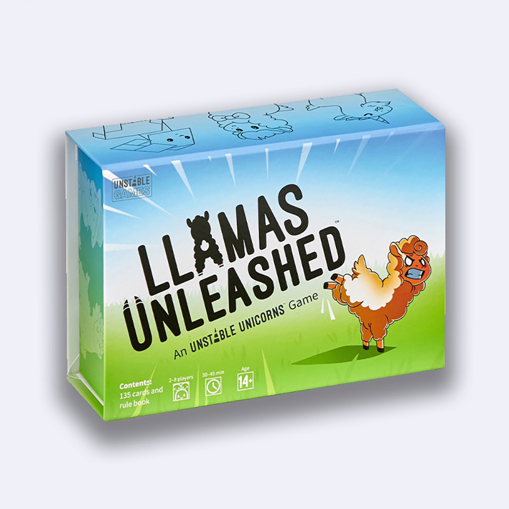Llamas Unleashed Base Game Bộ Trò Chơi Bóng Bàn Độc Đáo Thú Vị