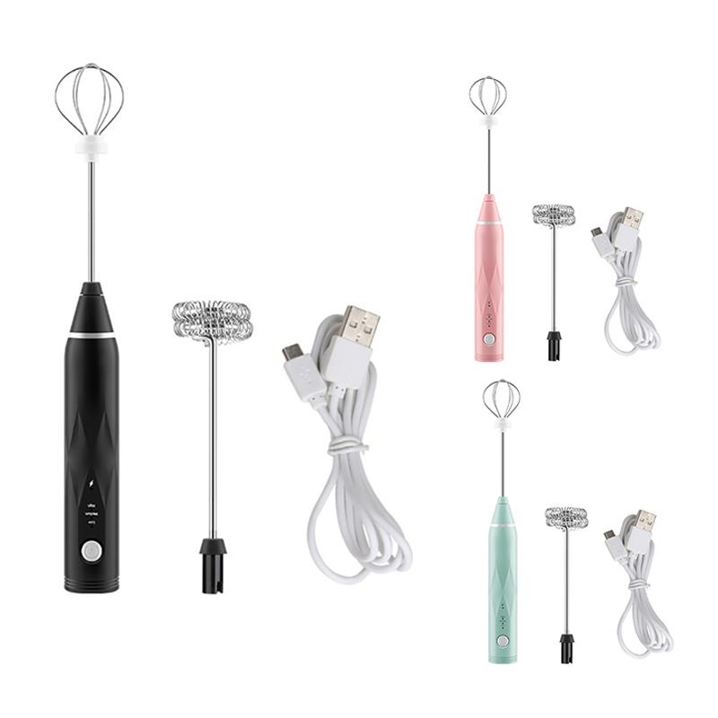 Cà Phê Sữa Frother Cầm Tay, USB Sạc 3 Tốc Độ Điện Bọt Sữa Máy Làm Máy Xay Sinh Tố Trộn Cho Cà Phê, Đánh Trứng