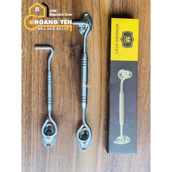 Móc gió cửa sổ inox 304, móc gió cửa đi chống gió va đập, chốt cửa cao cấp EL 15cm & 20cm