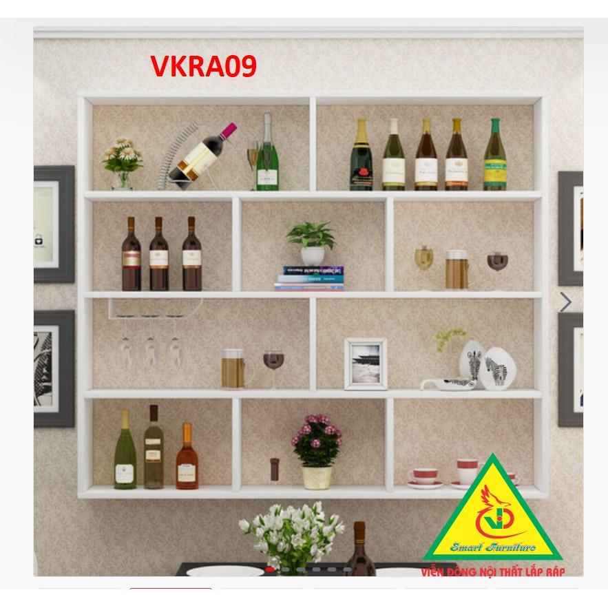 Kệ trang trí treo tường VKRA09A - Nội thất lắp ráp