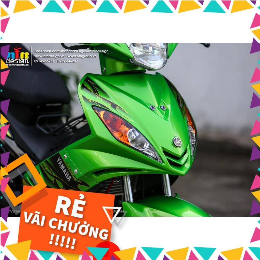Tem Rời Exciter 2009 Mẫu Malay Lửa Xanh Đen Chữ Jupiter MX