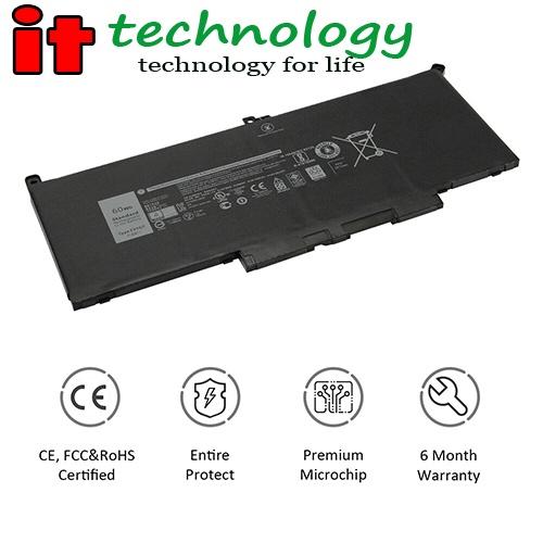 Pin dùng cho Laptop Dell Mã Pin F3YGT (7.6V 60Wh 6-Cell)