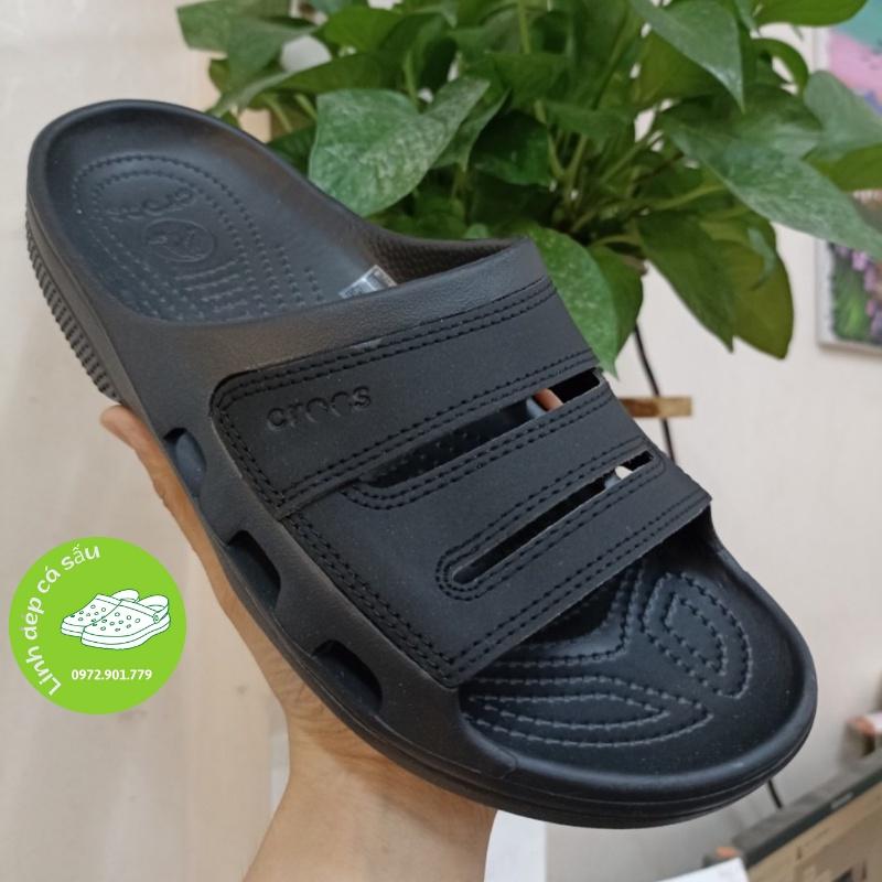 Dép lê cross yukon sport màu đen dành cho nam