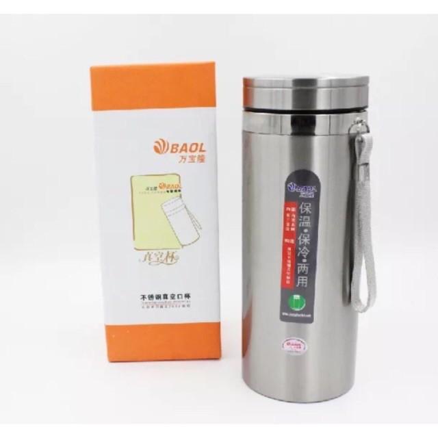 Bình giữ nhiệt BAOL inox 304 2 lớp cách nhiệt giữ nóng lạnh cao cấp