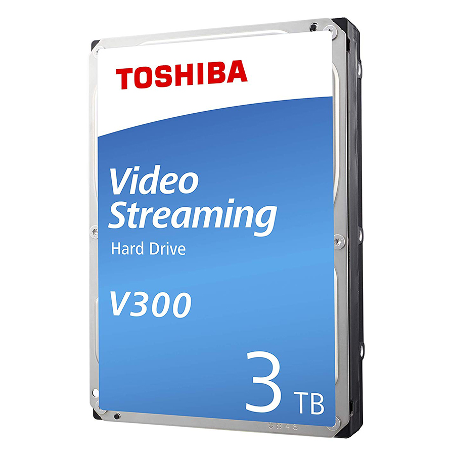 Ổ Cứng HDD Toshiba 3.5" 3TB VideoStream V300 series (64MB) 5940rpm SATA3 (6Gb/s) HDWU130UZSVA - Hàng Chính Hãng