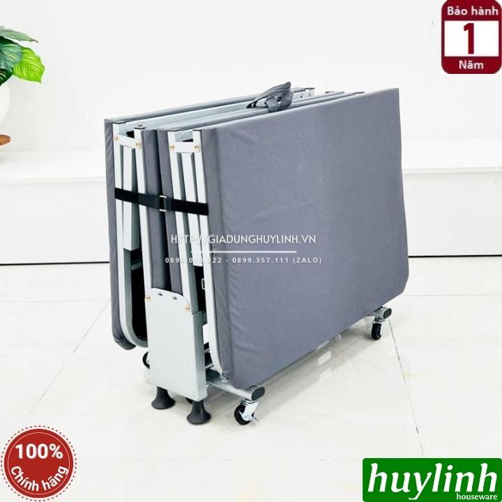 Giường gấp xếp khúc Sumika 386 - Tải trọng 300kg [190x70cm]