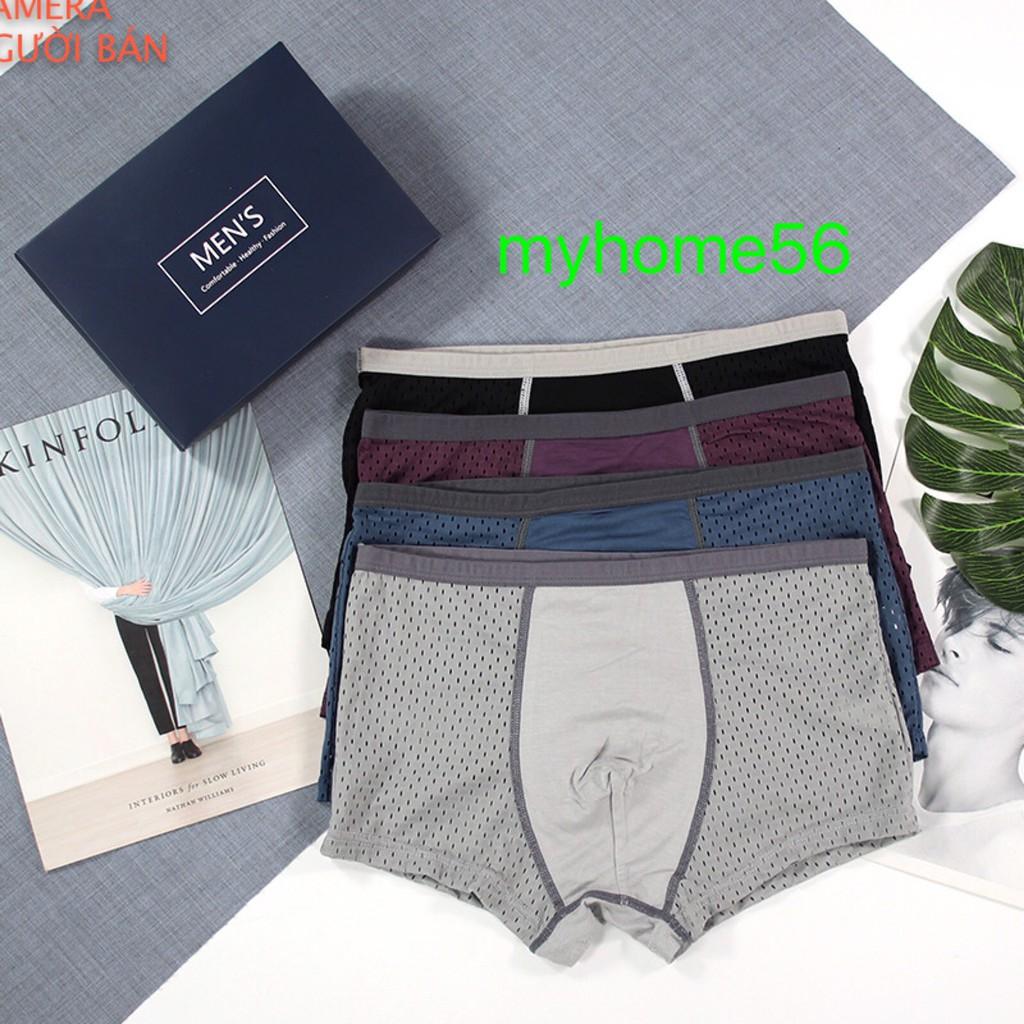 Quần sịp men đùi thông hơi cotton