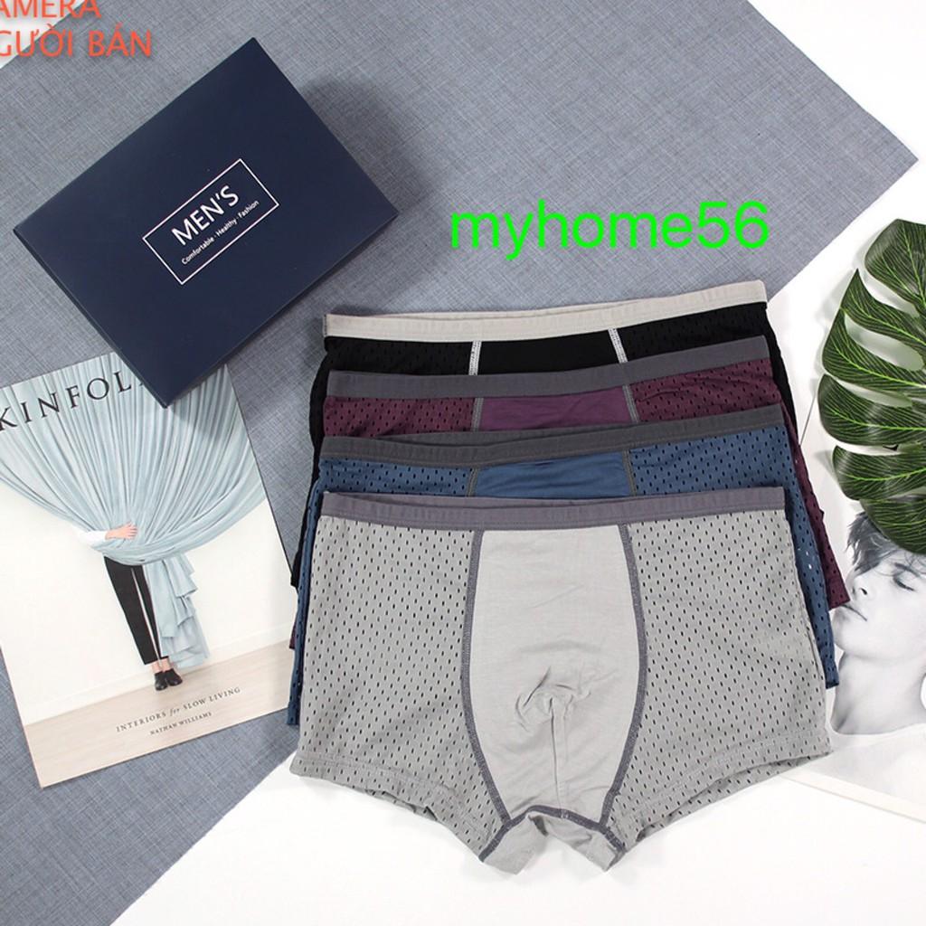 quần sịp men đùi thông hơi cotton