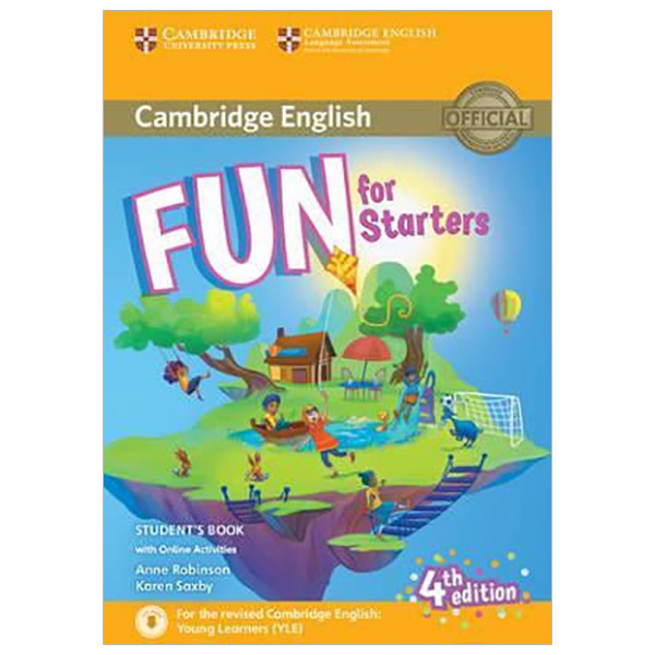 Fun for Starters SB w Online Activities w Audio, 4ed