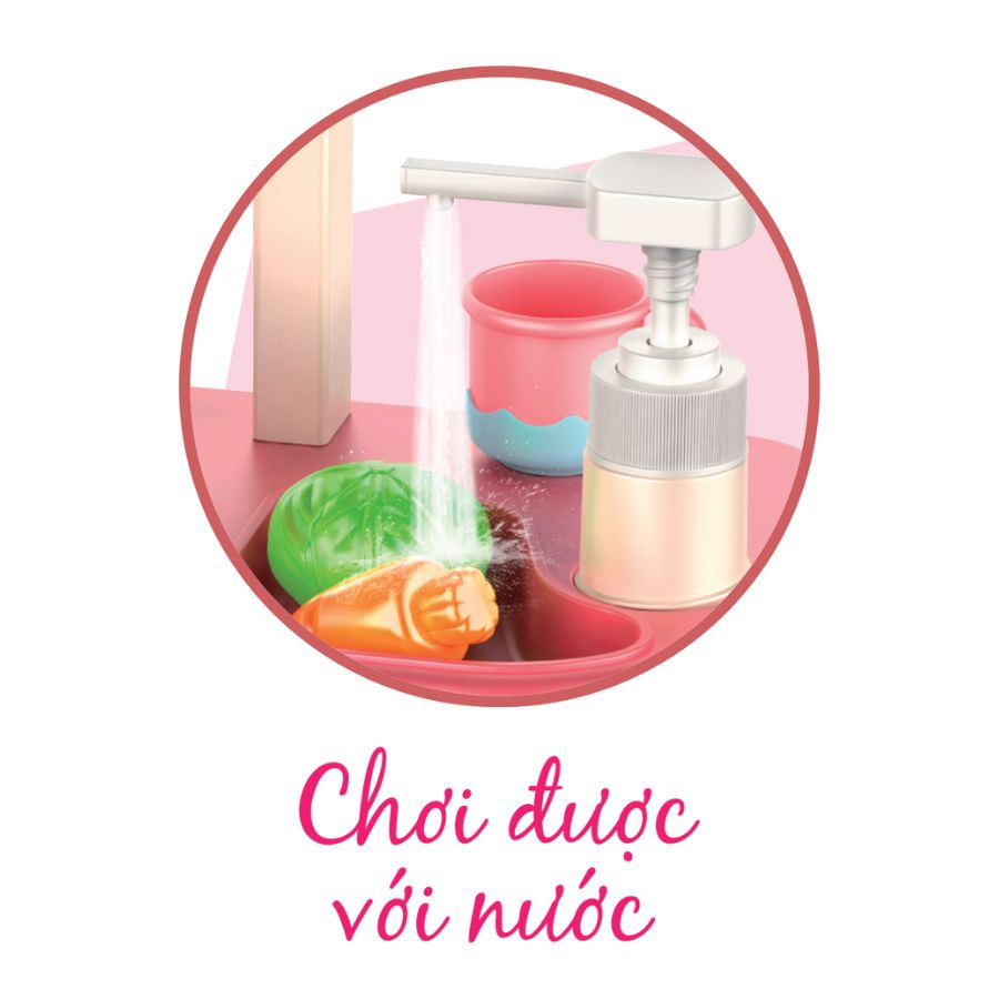 Đồ Chơi Mô Phỏng Bộ Nhà Bếp Khổng Lồ 69 Chi Tiết SWEET HEART SH0120
