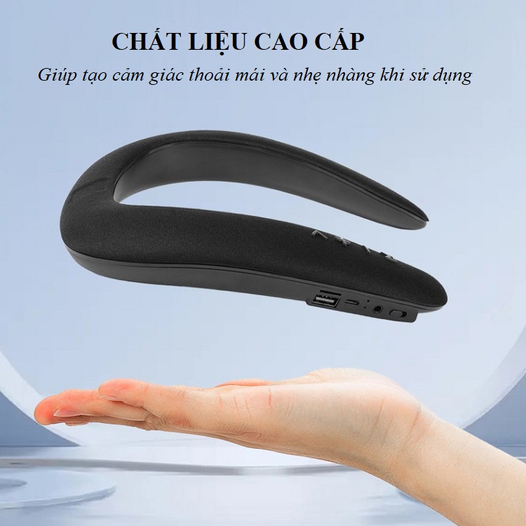 Loa Bluetooth Huqu G500 Hỗ Trợ Nghe Qua USB, Thẻ Nhớ, Cáp AUX, Dung Lượng Pin 1200mAh - Hàng Chính Hãng