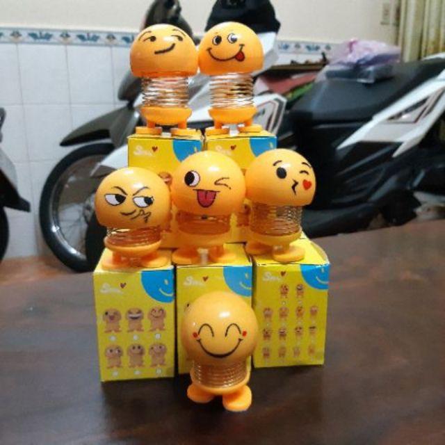 Lật đật Emoji gắn đầu xe máy  Ymah